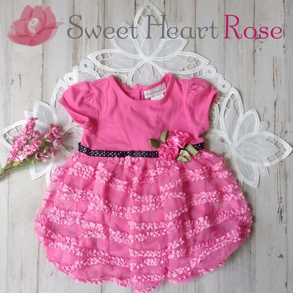 Sweet Heart Rose Other - 🌷Precious in Pink🌷Rosey pink dress with ruffles